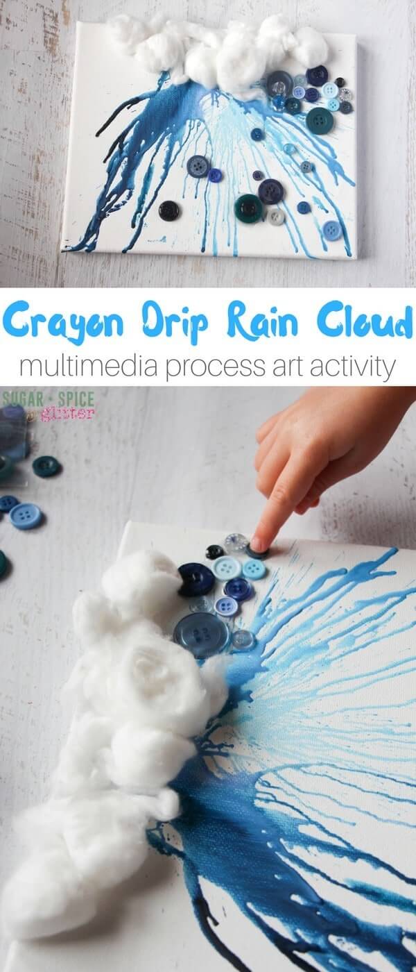 Crayon Drip Rain Cloud ⋆ Sugar, Spice and Glitter