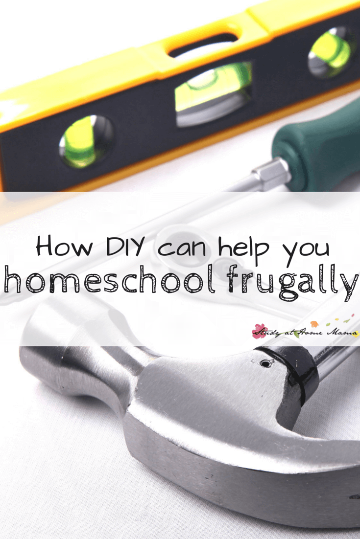How DIY can help you afford to homeschool. DIY Homeschool materials, DIY organization hacks, and more to make your homeschool journey easier