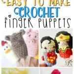 15+ Crochet Finger Puppets