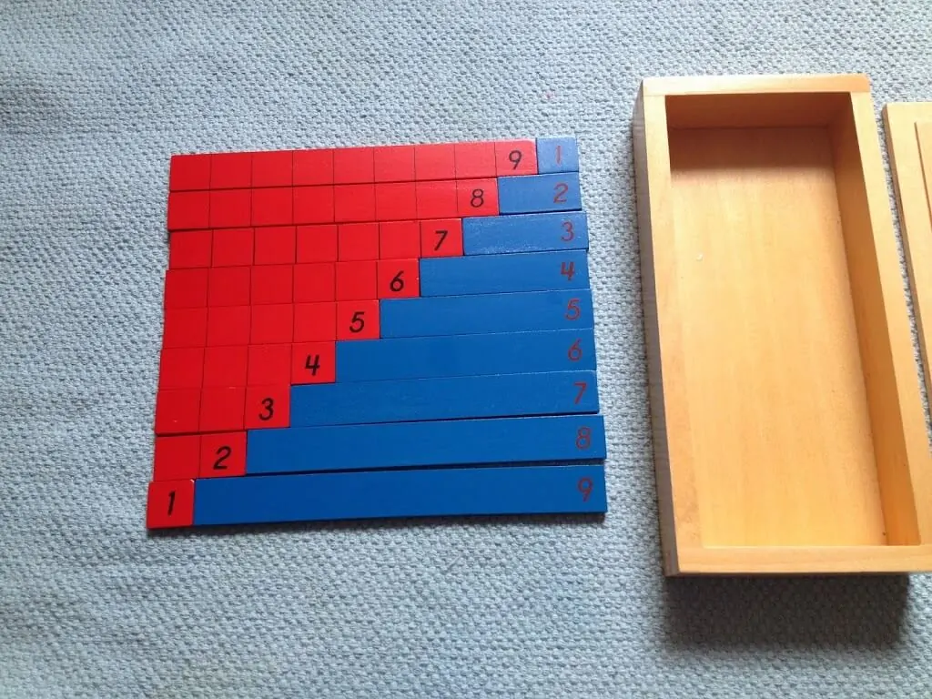 Montessori Math Materials Review by Study-at-Home Mama #subtraction