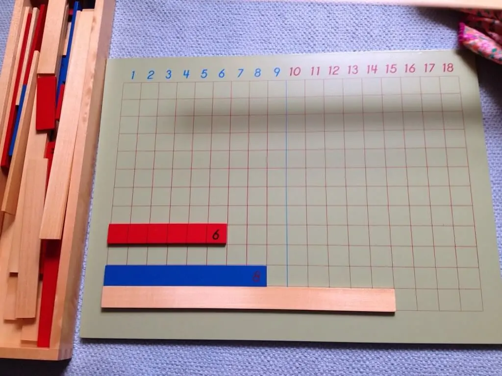 Montessori Math Materials Review by Study-at-Home Mama #subtraction #addition