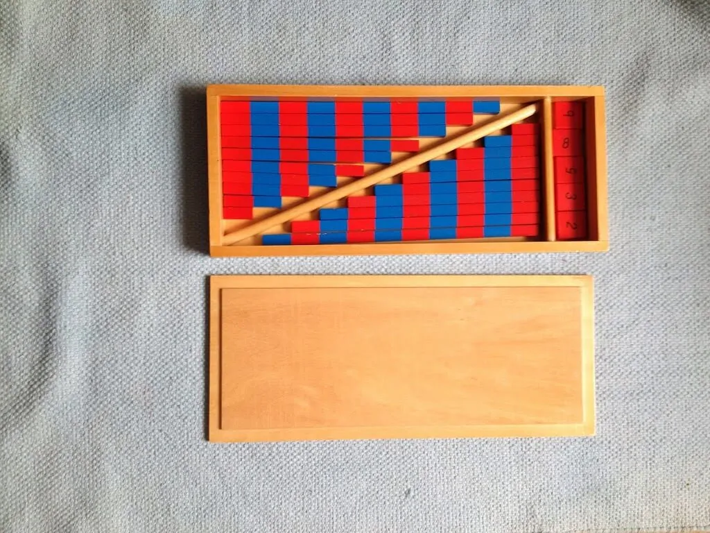 Small Wooden Scale  Nienhuis Montessori