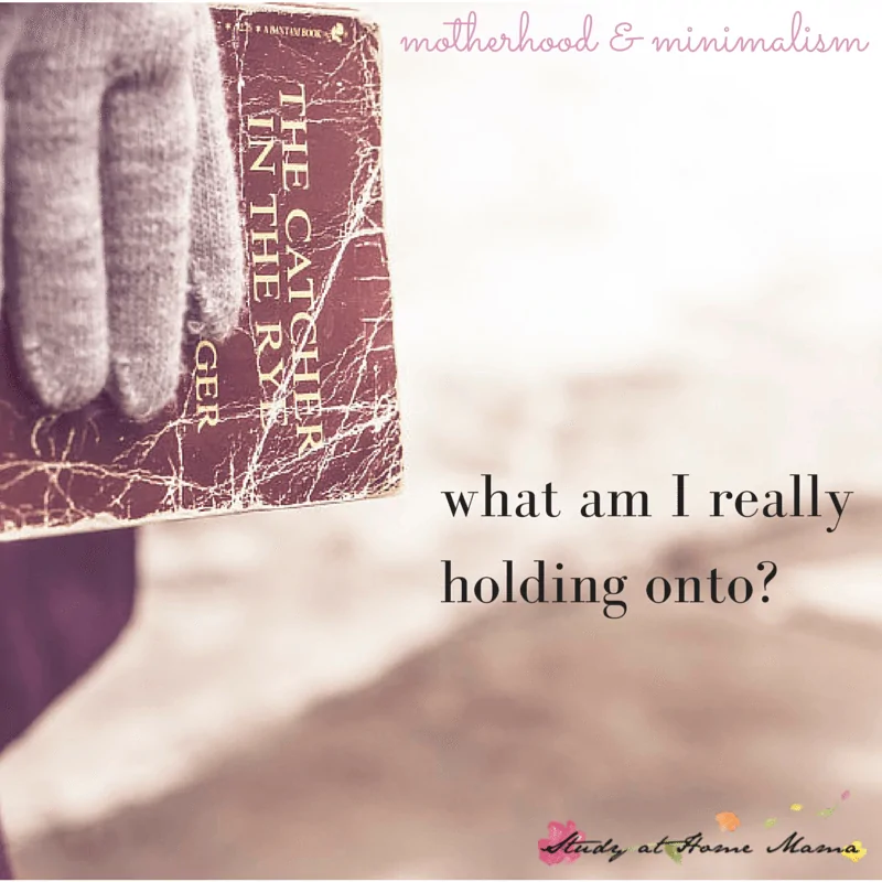 Motherhood and Minimalism: What am I really holding onto? (Purging Books)