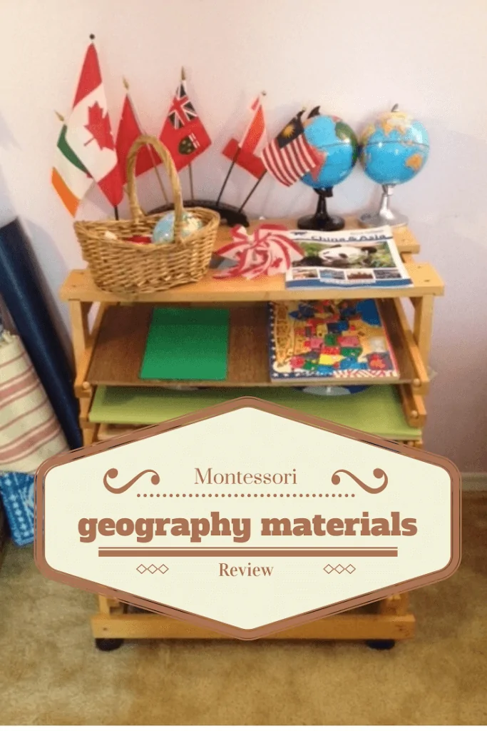 Montessori Geography Materials Review on Study-at-Home Mama #geography #montessori