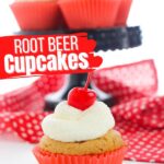 Root Beer Float Cupcakes