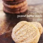 Little Chef: Peanut Butter Maple Cookies