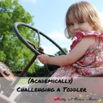Challenging a Toddler