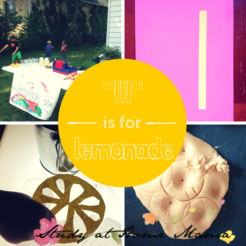lll is for lemonade at  Sugar, Spice and Glitter #montessori #phenomes
