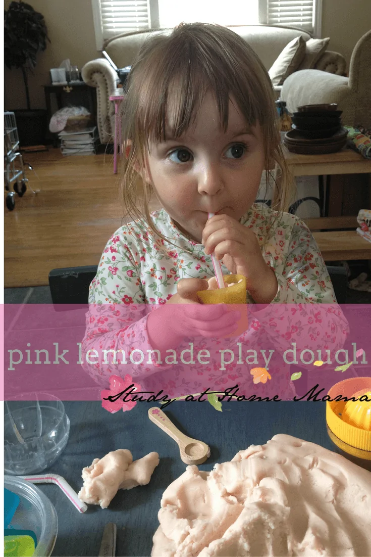 Pink Lemonade Play Dough