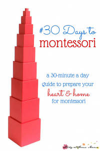#30 Days to Montessori Challenge
