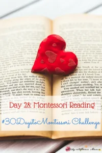 Day 28: Montessori Reading