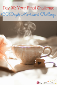 Day 30: Your Final Challenge - Take a Moment for Yourself