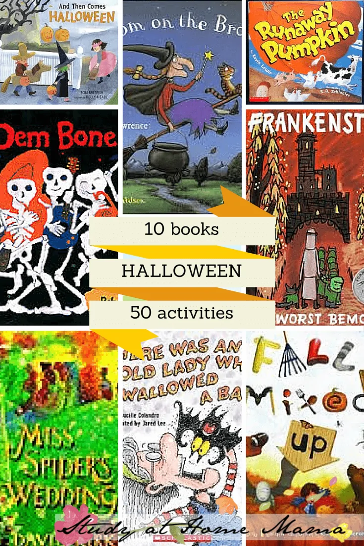10 BOOKS AND 50 ACTIVITIES FOR HALLOWEEN