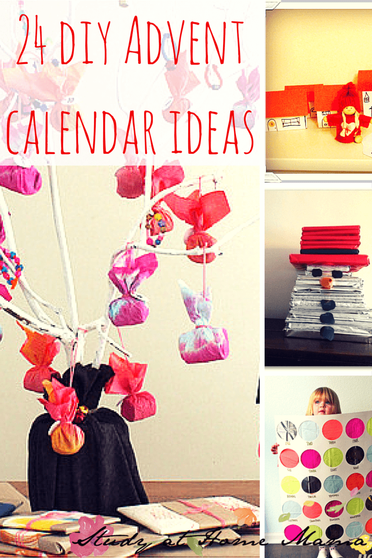24 DIY Advent calendar ideas