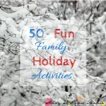 50 Family Holiday Activities