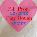 Fail-proof, No-cook Play Dough Recipe