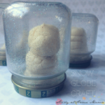 Salt Dough Snow Globe Craft