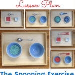 Montessori Practical Life: The Spooning Exercise