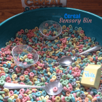 Cereal Colour-Sorting Sensory Bin