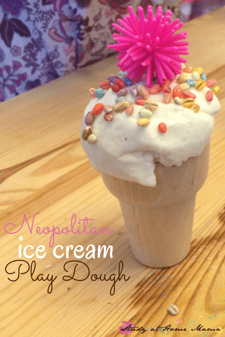 Hair Conditioner Play Dough: Ice Cream Play Dough Invitation (with Video)