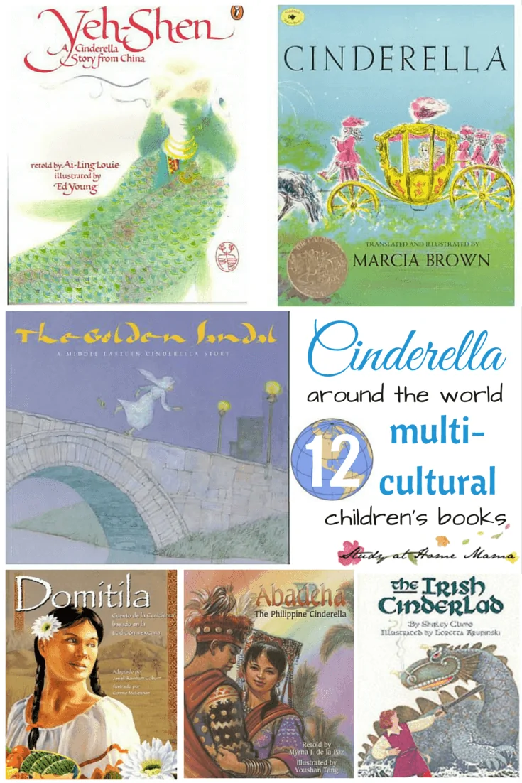 12 Multi-cultural Cinderella Children's Books