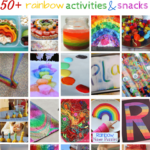 50+ Rainbow Activities and Snacks