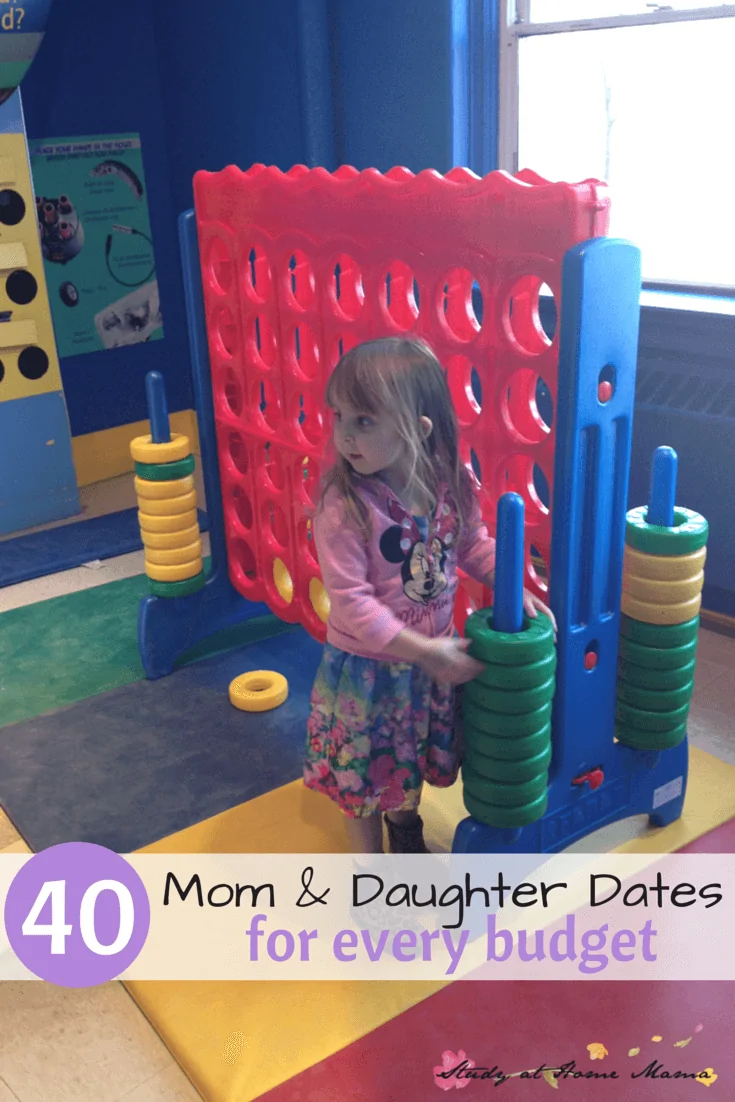 Check out a local attraction -- like a children's museum. One of 40 Mom & Daughter dates for every budget.