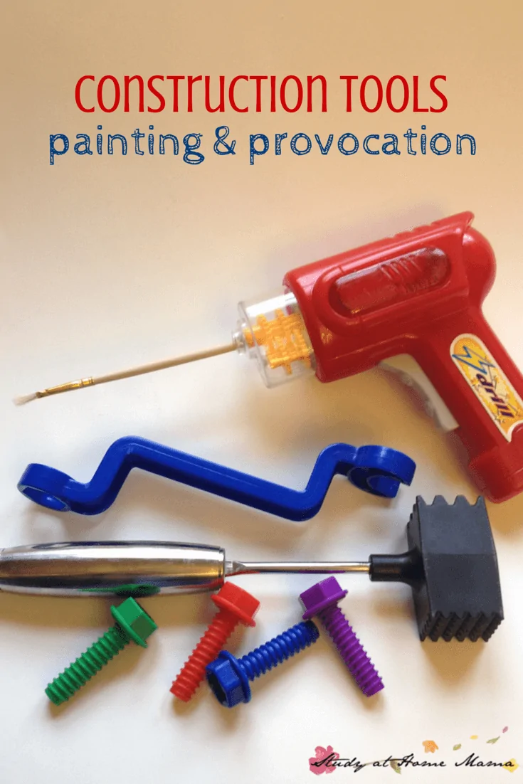 PAINTING WITH CONSTRUCTION TOOLS