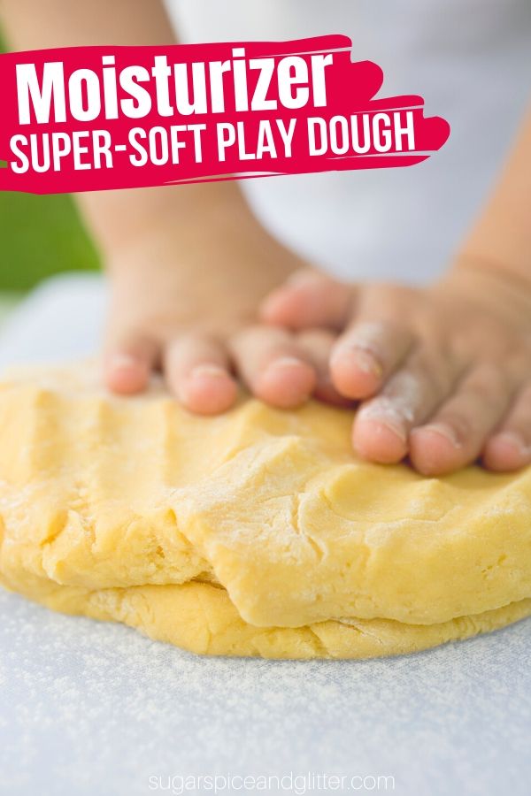 Moisturizer + Corn Starch Play Dough (with Video)
