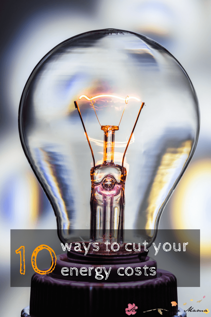 10 EASY ways to cut your energy costs