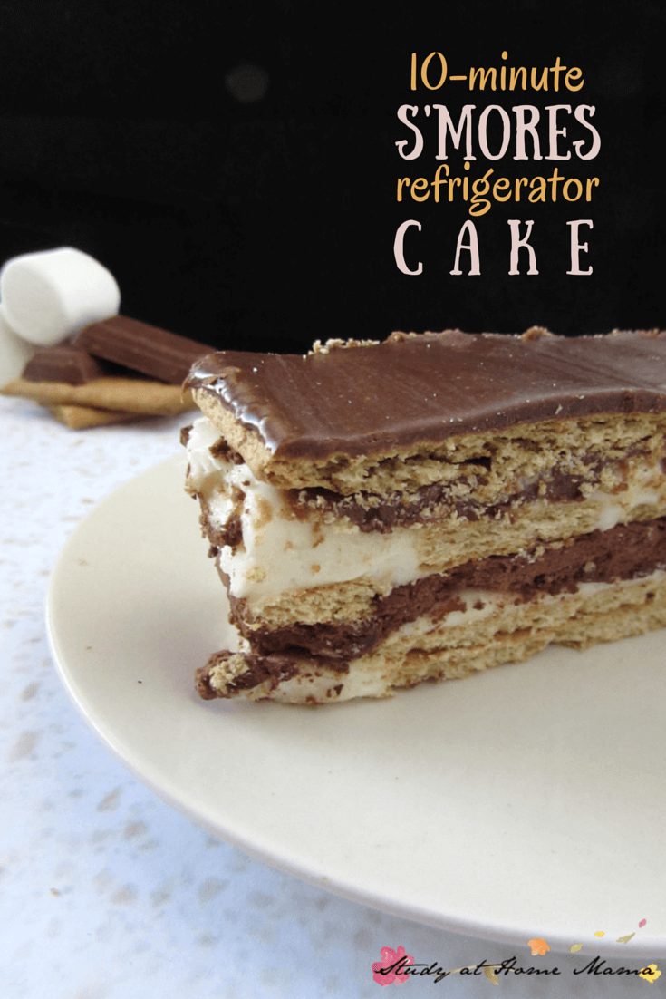 10-Minute S’mores Refrigerator Cake (with Video)