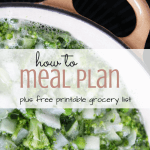 How To Meal Plan