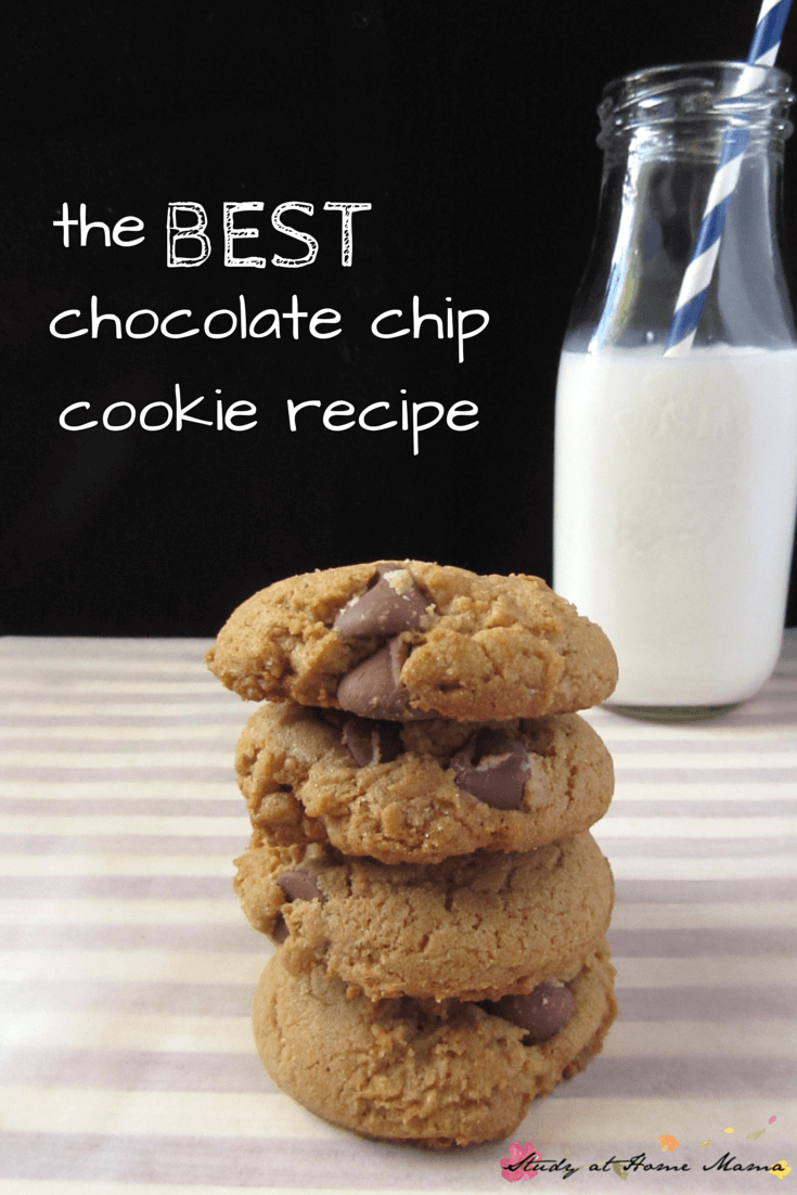 The BEST Chocolate Chip Cookies - I've been searching for a chocolate chip cookie recipe that's better than boxed, and I think I found it!