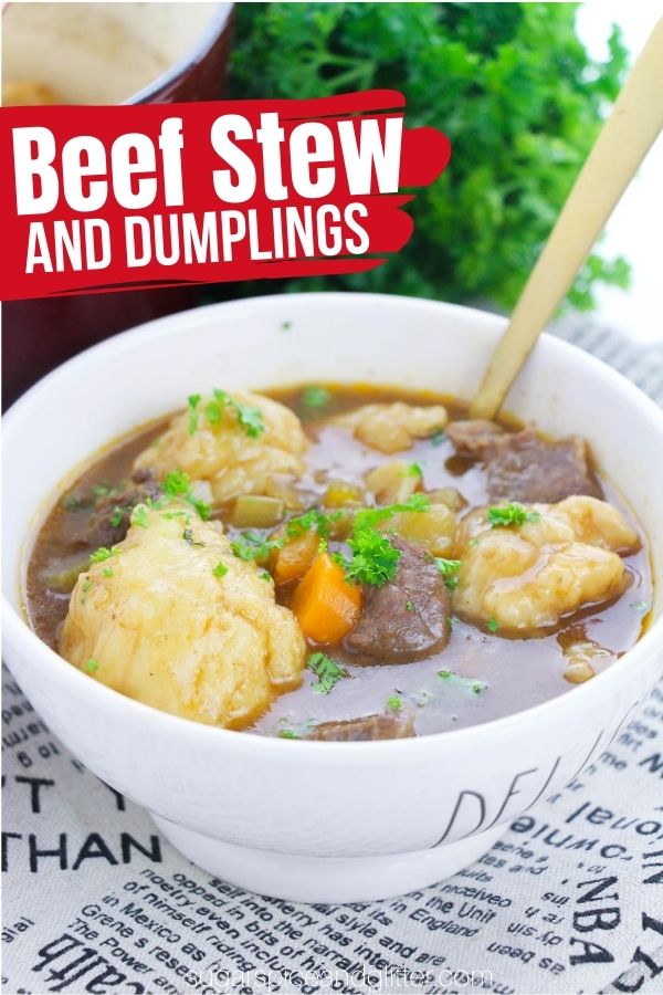 Beef Stew and Dumplings (with Video)