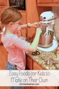 Easy meals Kids Can Make from Chicken Babies