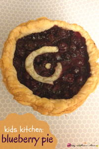 Kids Kitchen: Sugar-Free Blueberry Pie