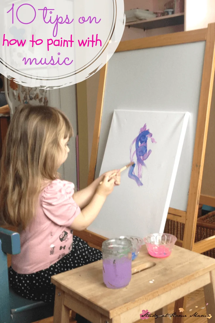 10 Tips on How to Paint to Music