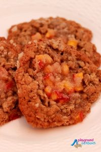 Peach Cobbler Cookies from Play Ground Park Bench