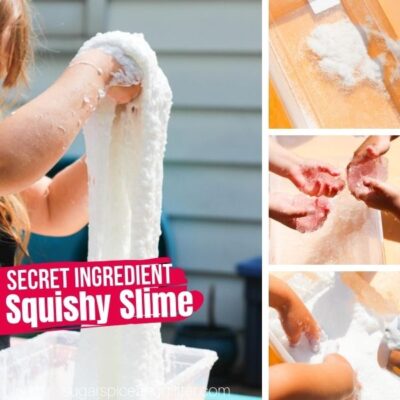 Secret Slime Fluffy, Squishy (Secret Ingredient) Slime ⋆ Sugar, Spice and Glitter