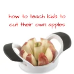 Kids Kitchen: Apple Cutting Practical Life Lesson