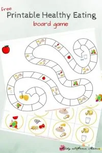 Free Healthy Eating Printable Board Game