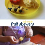 Kids Kitchen: Minion Fruit Skewers