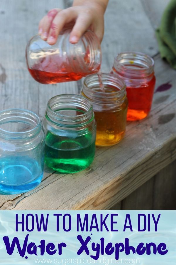A fun kitchen science experiment that combines art, music, math and science - plus free printable Scientific Method for kids to use to practice their science skills while playing