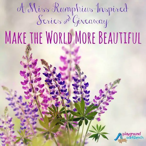 Miss Rumphius Inspired Activities and Give-away