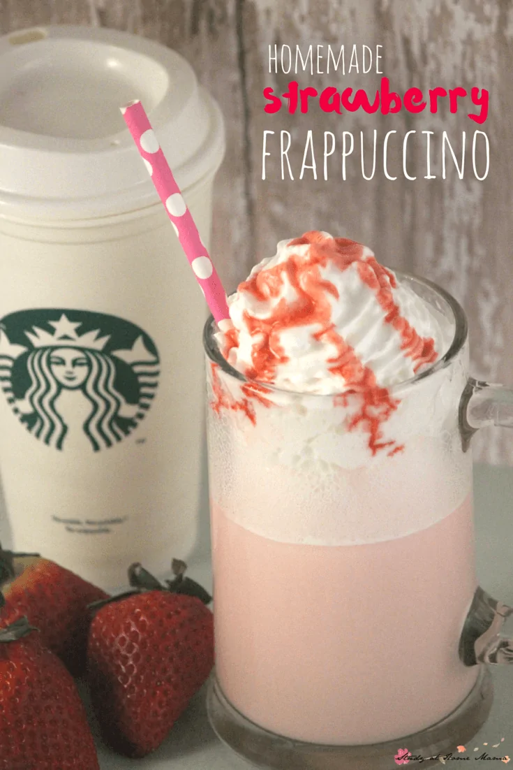Starbucks Strawberry Frappuccino Recipe