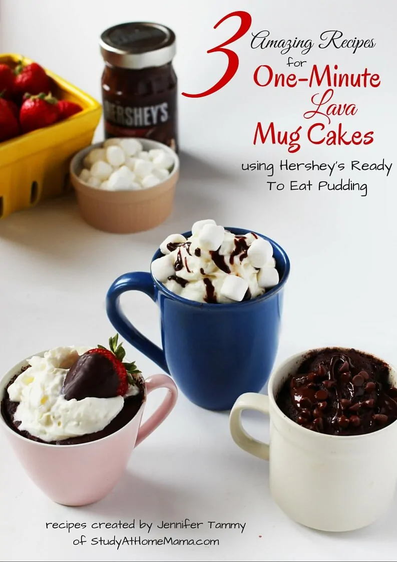 3 Amazing Recipes for One-Minute Lava Mug Cakes