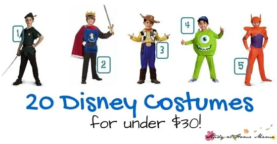 20 Disney Costumes for under $30 