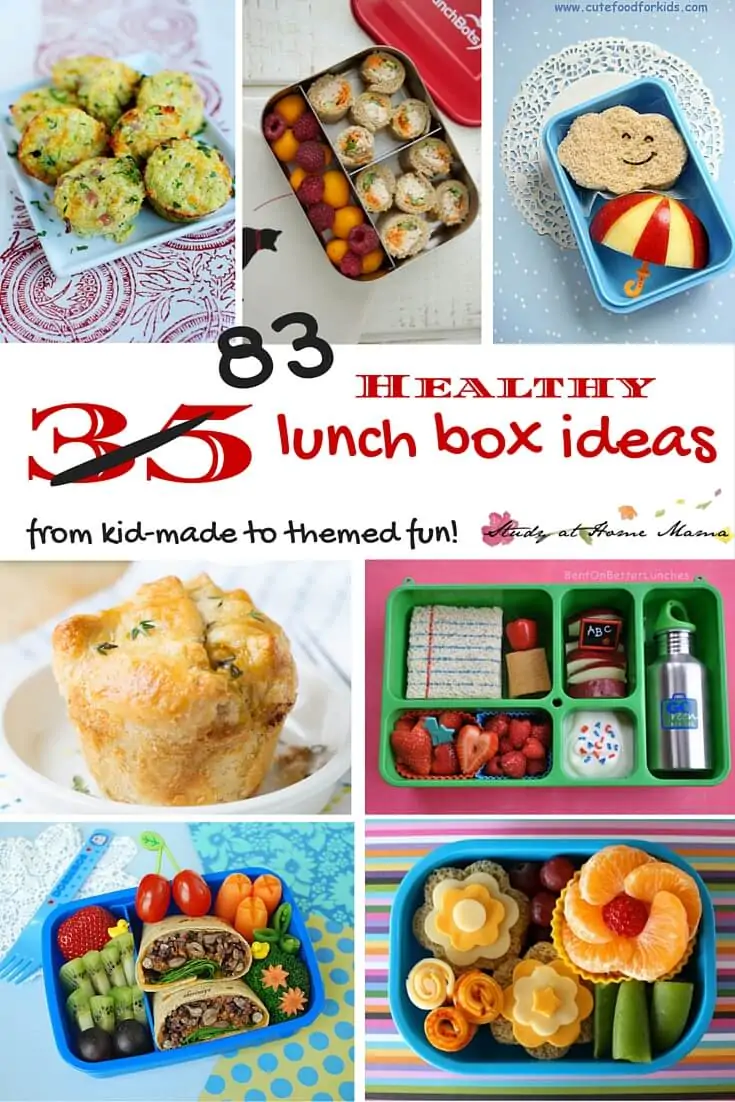 35 Healthy Lunch Box Ideas for Kids