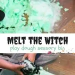 Melt the Witch Sensory Bin