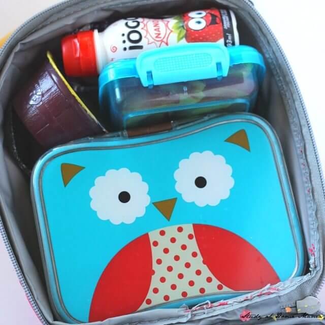Skip Hop Zoo Owl Lunch Box and Bento Box - the perfect way to tote your owl lunch box idea